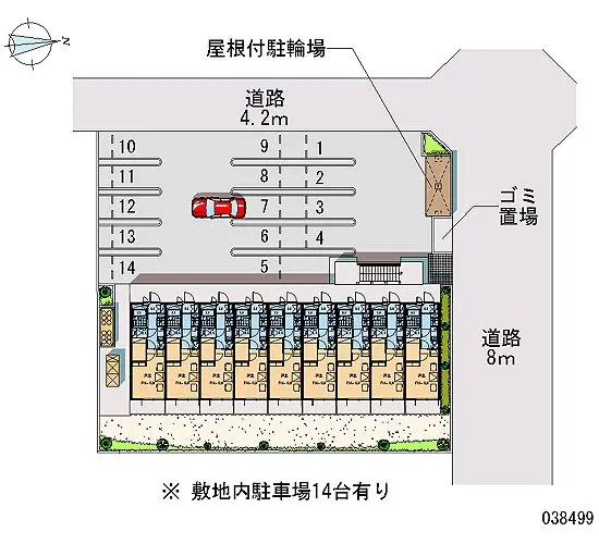 一宮市音羽３丁目 月極駐車場